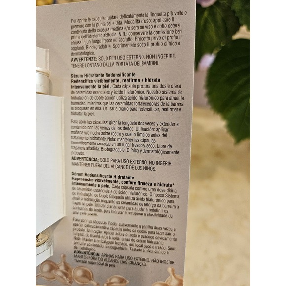 Elizabeth Arden 3 PACK Hyaluronic Acid Ceramide Caps Hydra-Plumping Serum‎ 7ct - Picture 4 of 6